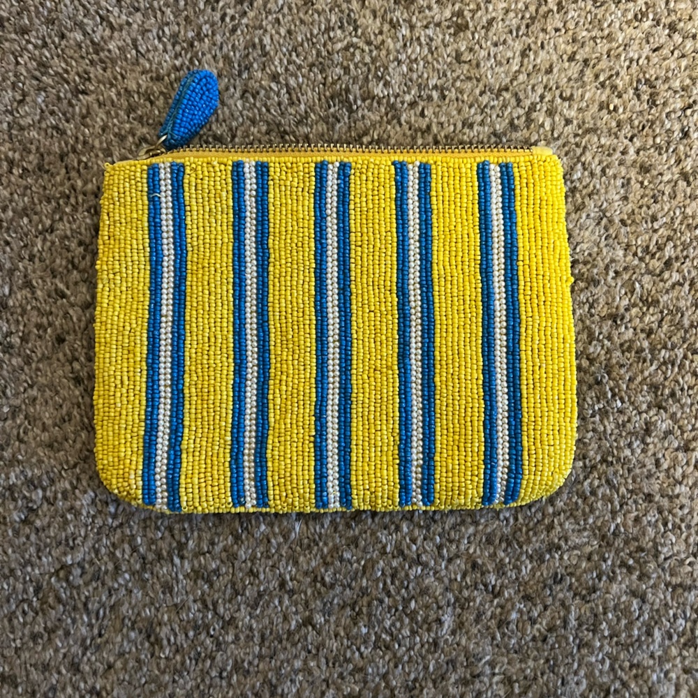 Anthropologie Fiona Beaded Tomato Pouch - Picture 3 of 7